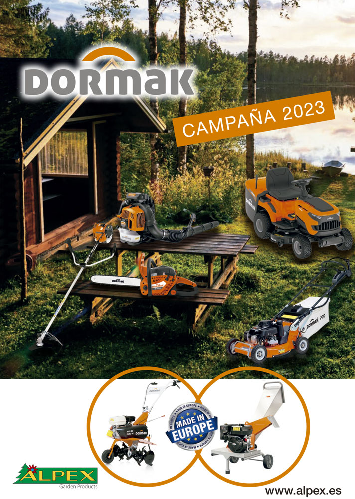 Portada ALPEX folleto DORMAK 2023