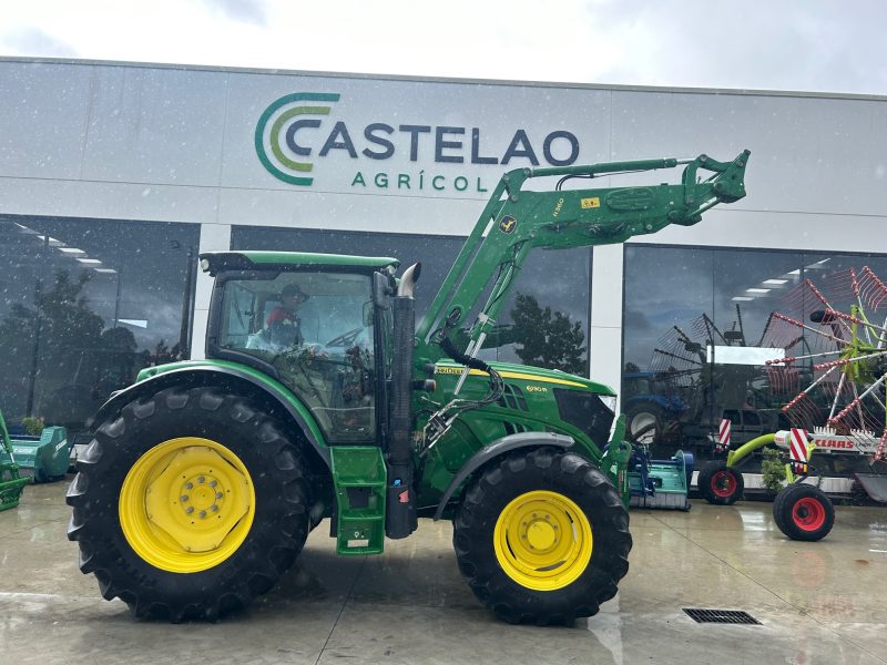 TRACTOR JOHN DEERE 6130R CON PALA
