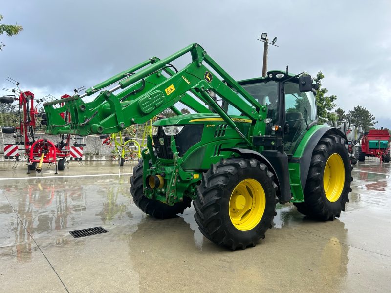 TRACTOR JOHN DEERE 6130R CON PALA