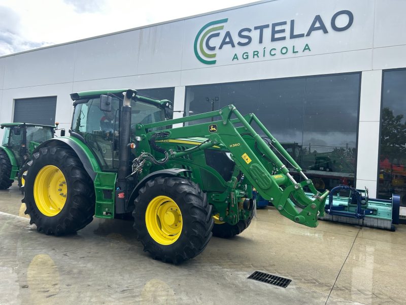 TRACTOR JOHN DEERE 6130R CON PALA
