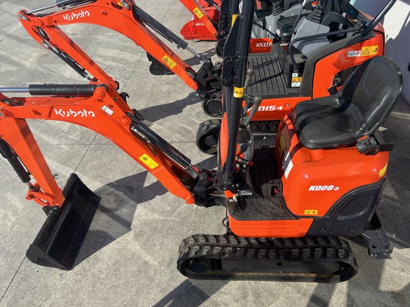 MINIEXCAVADORA KUBOTA K008-3