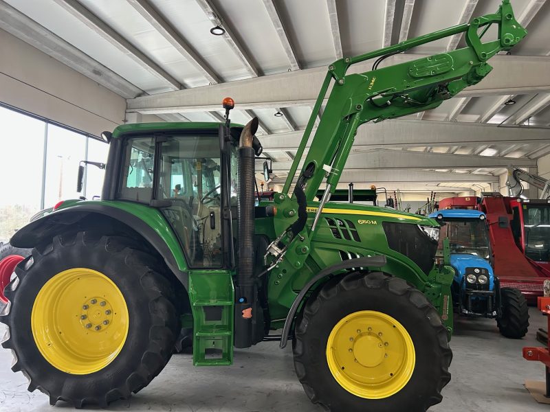 TRACTOR JOHN DEERE 6150 M CON PALA H340