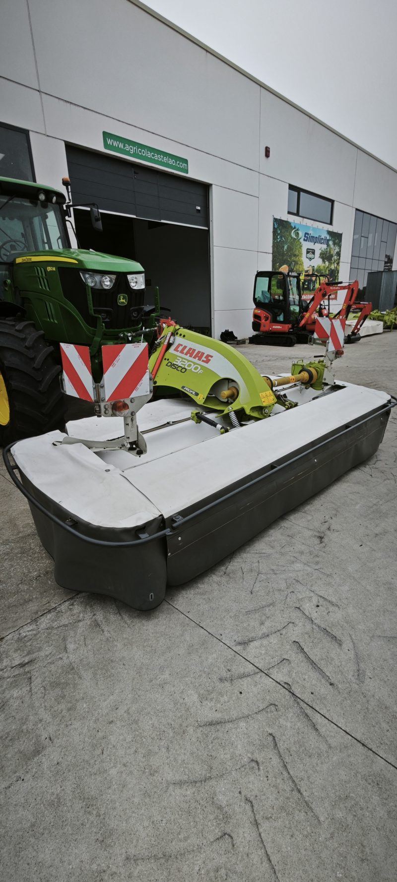 SEGADORA FRONTAL CLAAS DISCO 3200 F PROFIL
